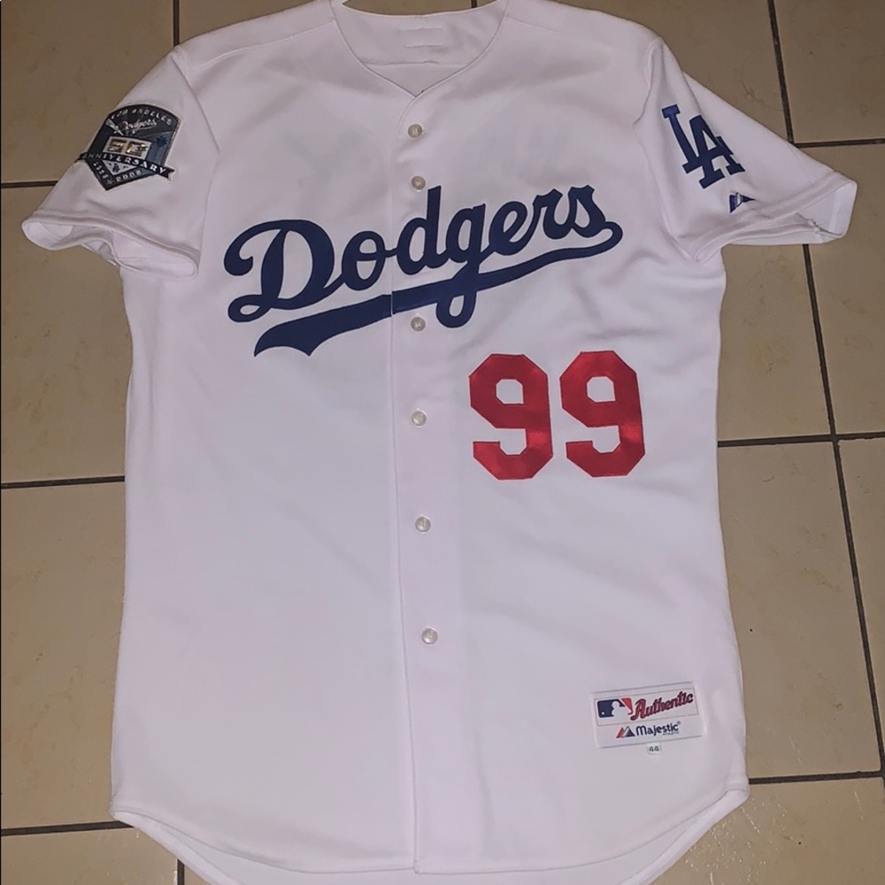 Manny Ramirez Authentic Dodgers Jersey
